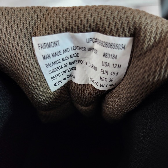 Eddie Bauer Men's Fairmont Hiking Boots Leather Waterproof - Brown Sz 12 - Picture 9 of 12